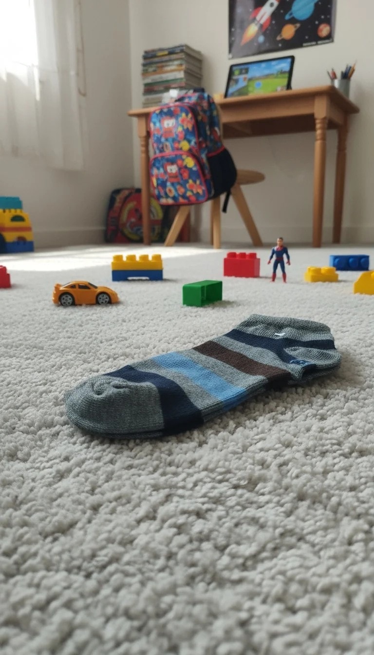 7-8 Yaş Erkek Çocuk Mevsimlik Patik Çorap 12'li Paket