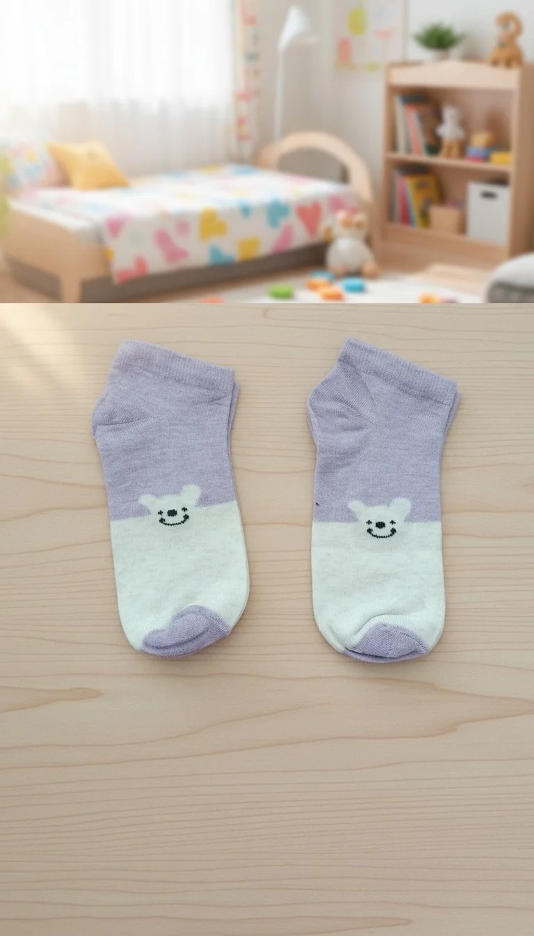 12 Çift Kılçıklı Bayan Patik Çorap