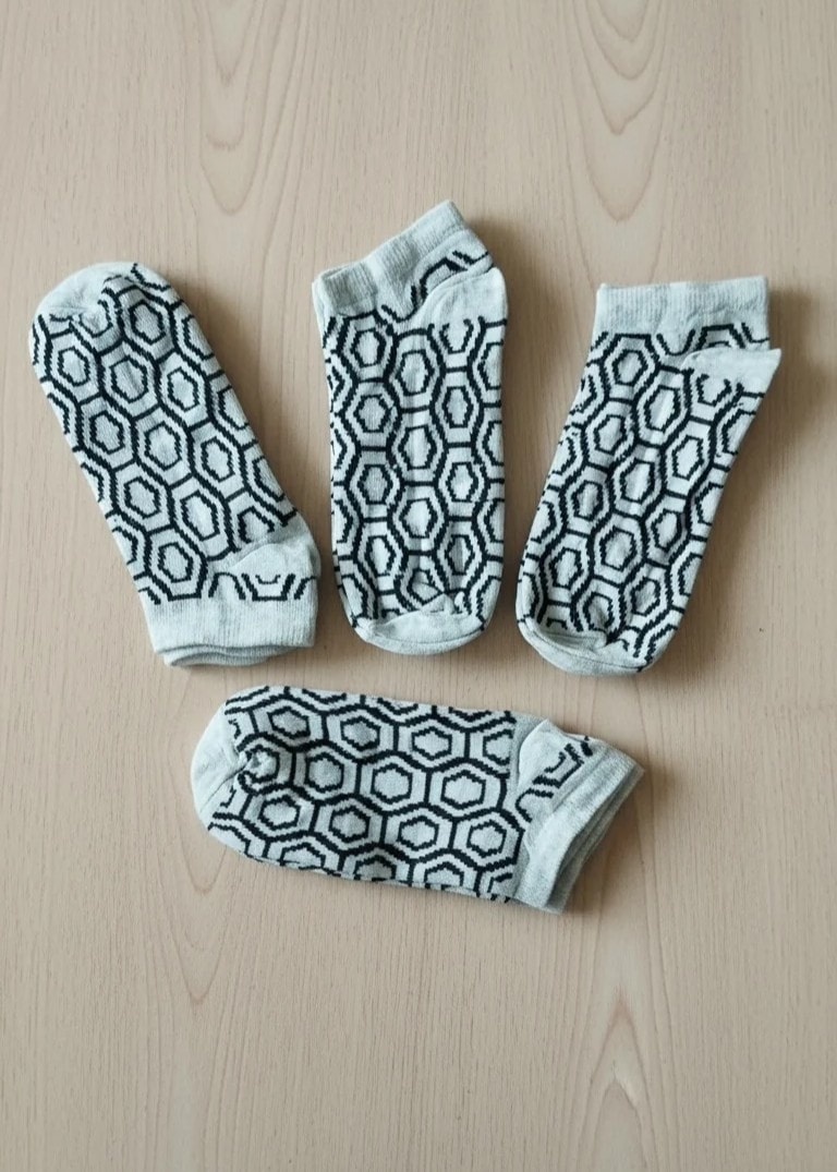 12 Çift Kılçıklı Bayan Patik Çorap