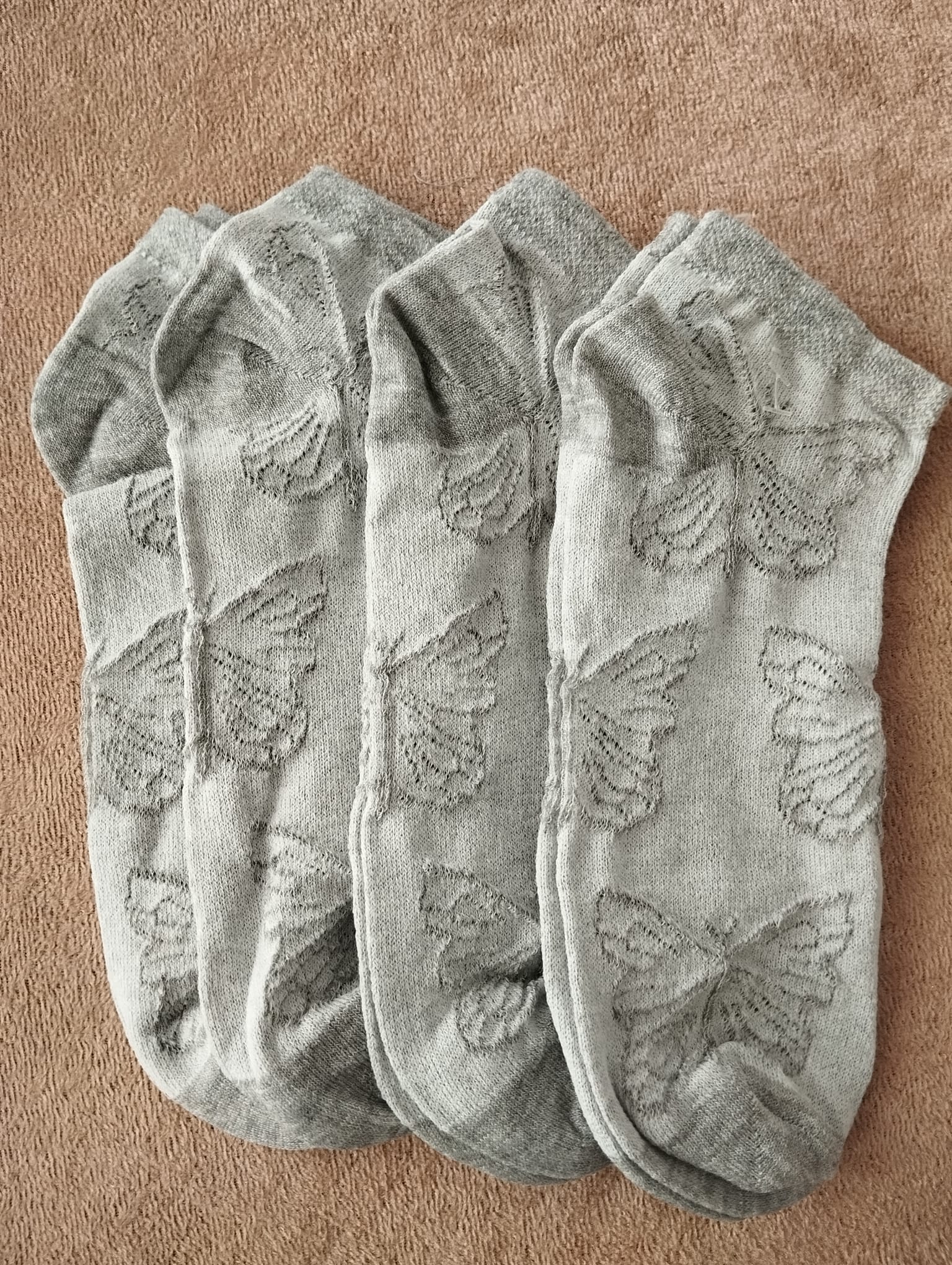 12 Çift Kılçıklı Bayan Patik Çorap