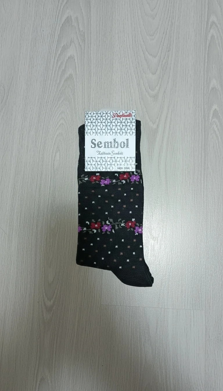 Bayan Mevsimlik Uzun Çorap 12'li Paket