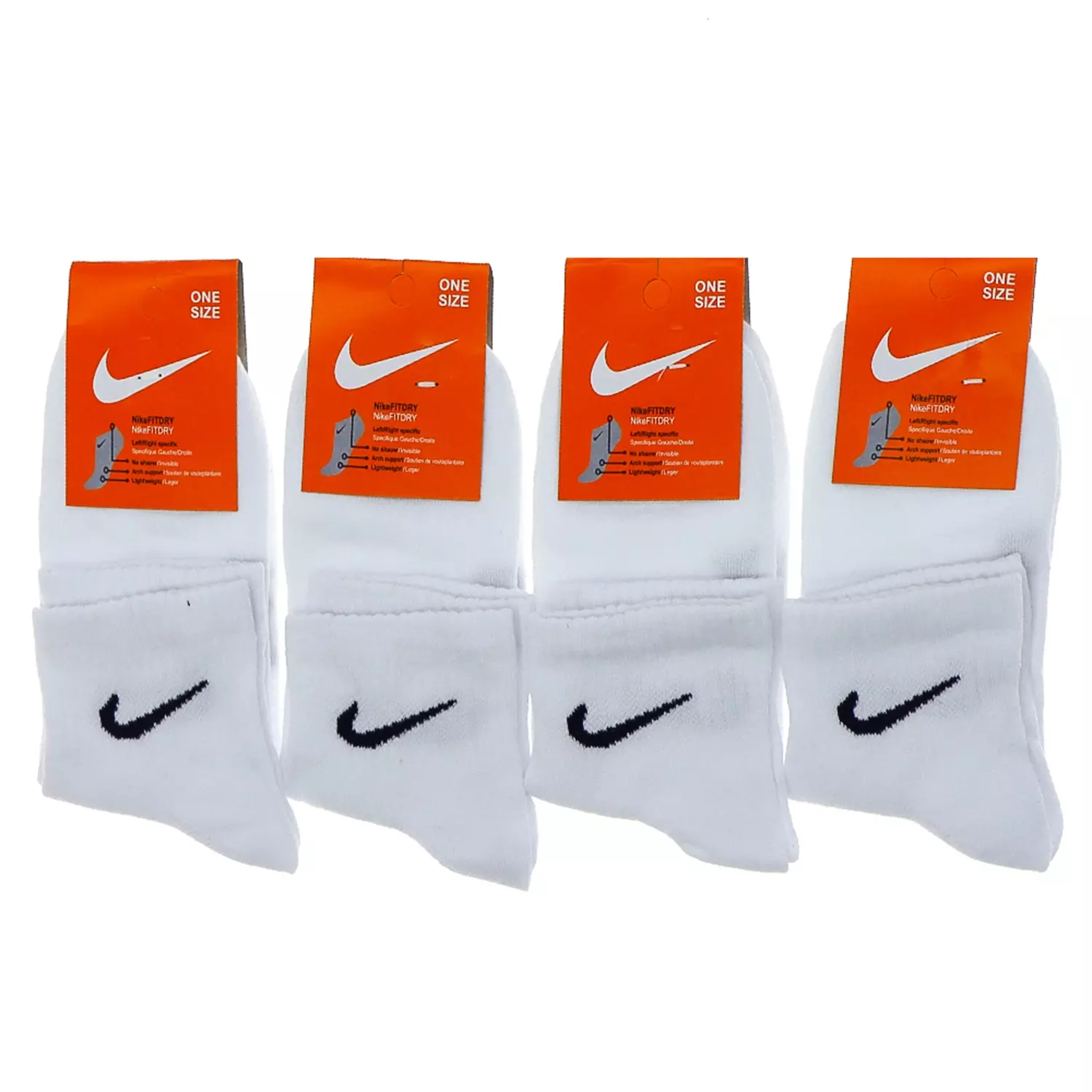 Likralı Beyaz Marka Desenli Kısa Konç Patik Çorap 12'Li Paket