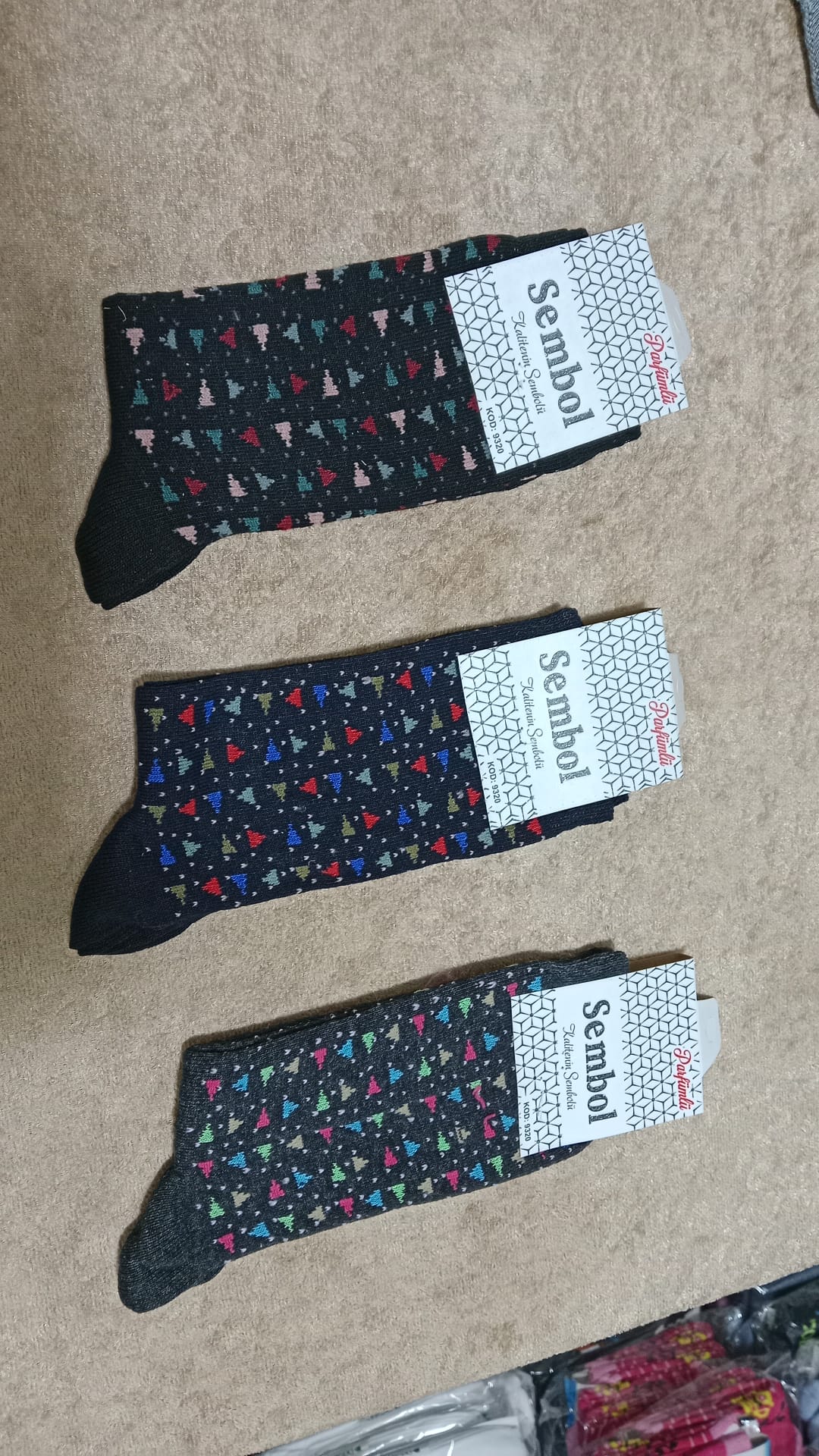 Bayan Mevsimlik Uzun Çorap 12'li Paket