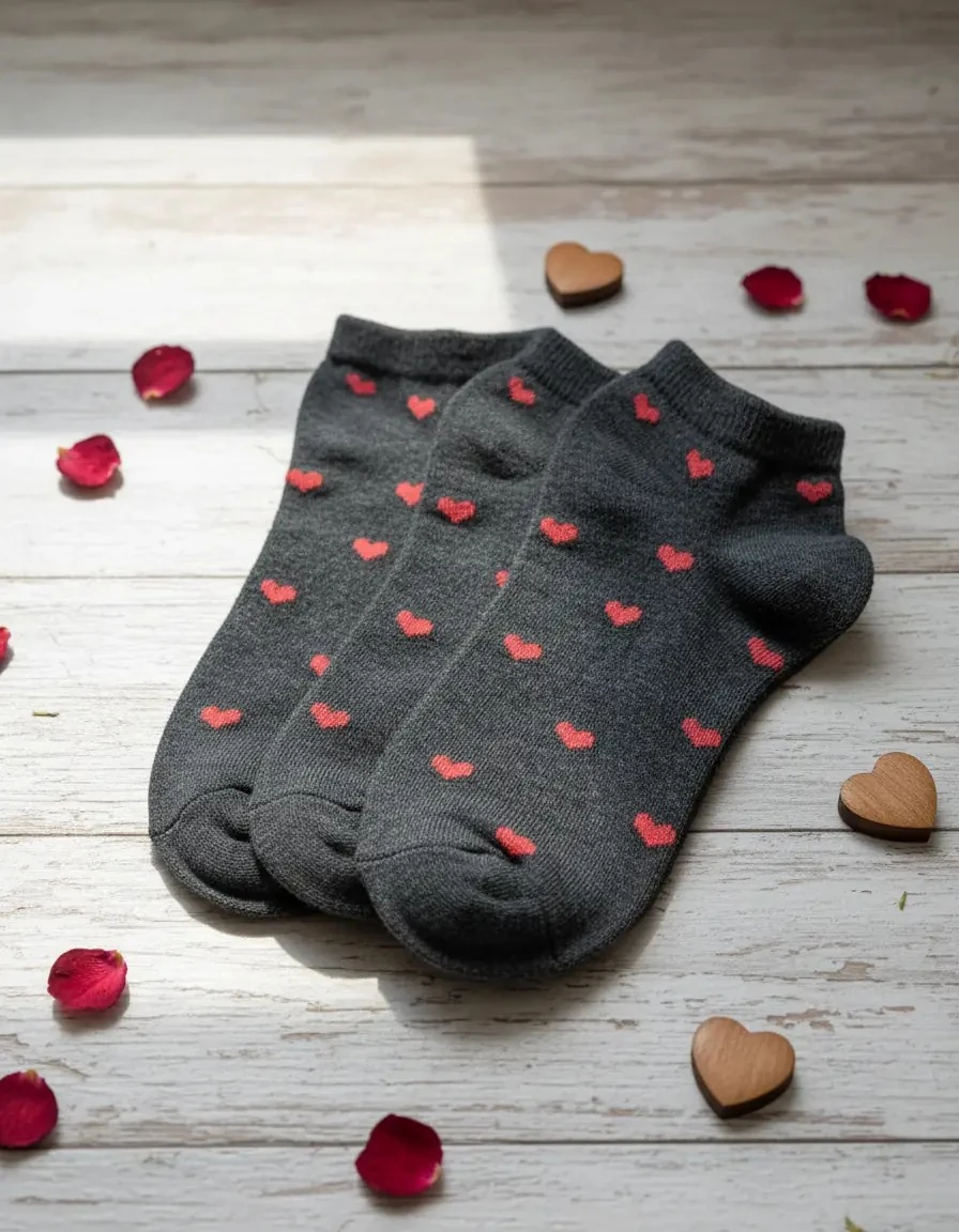 12 Çift Kılçıklı Bayan Patik Çorap