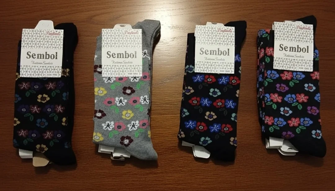 Bayan Mevsimlik Uzun Çorap 12'li Paket