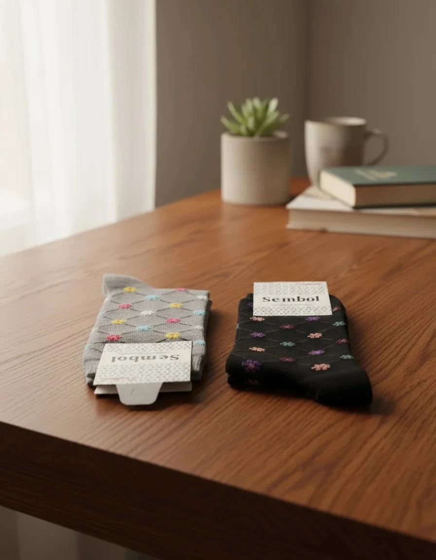 Bayan Mevsimlik Uzun Çorap 12'li Paket