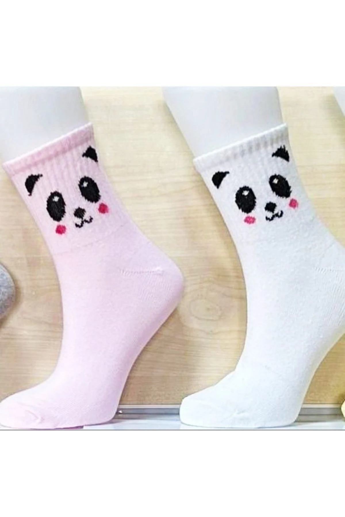 4 Lü Kadın Eğlenceli Kolej Çorap