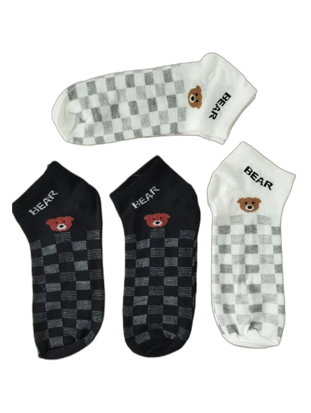 12 Çift Kılçıklı Bayan Patik Çorap