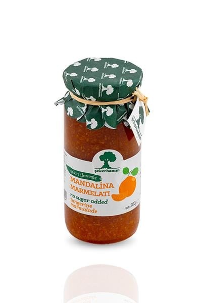 Tangerine Marmalade No Sugar Added 300 gr