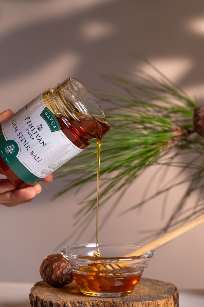 Raw Cedar Honey 450 gr