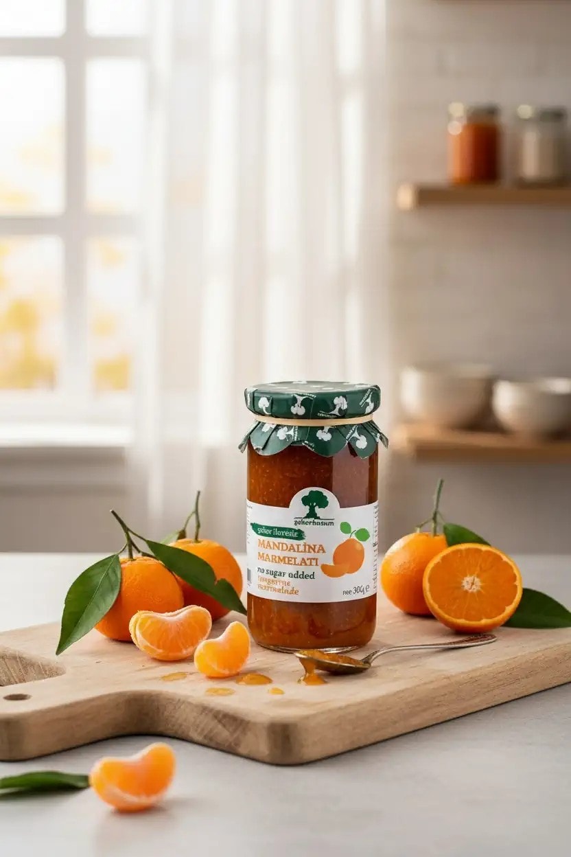 Mandalina Marmelatı Şeker İlavesiz 300 gr