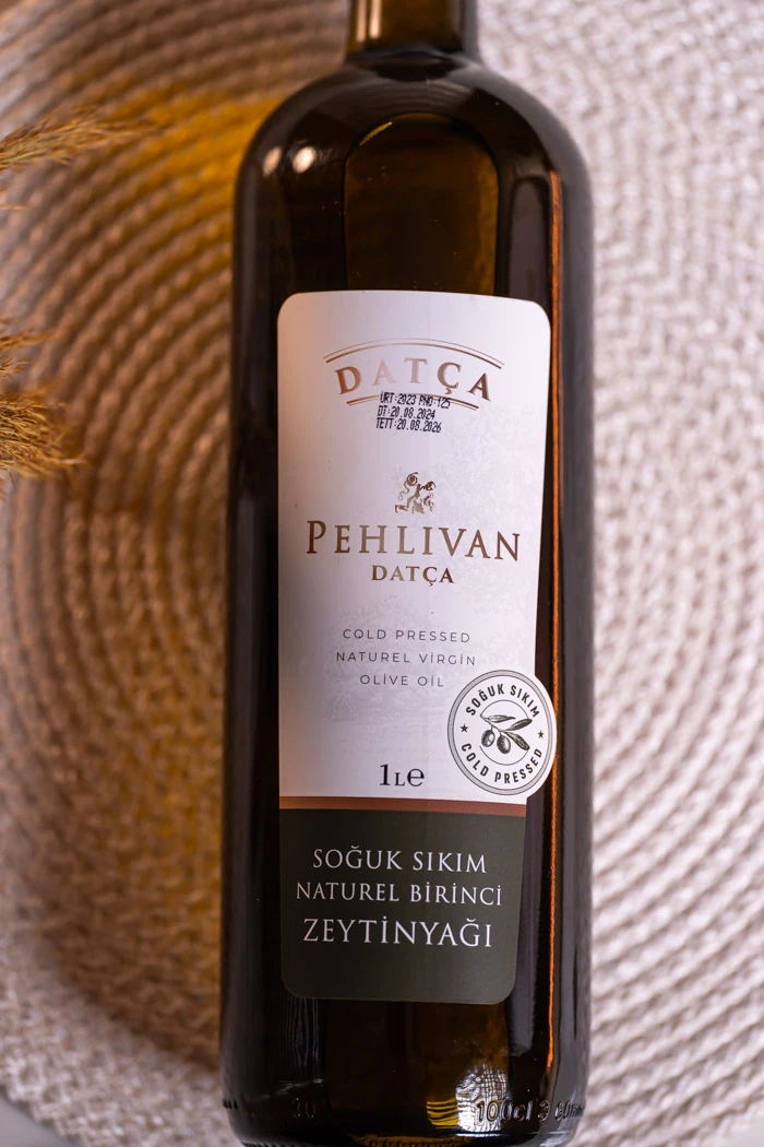 Cold Pressed First Olive Oil 1 Lt - Pehlivan Datça