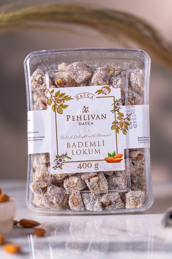 Almond Turkish Delight 400 gr