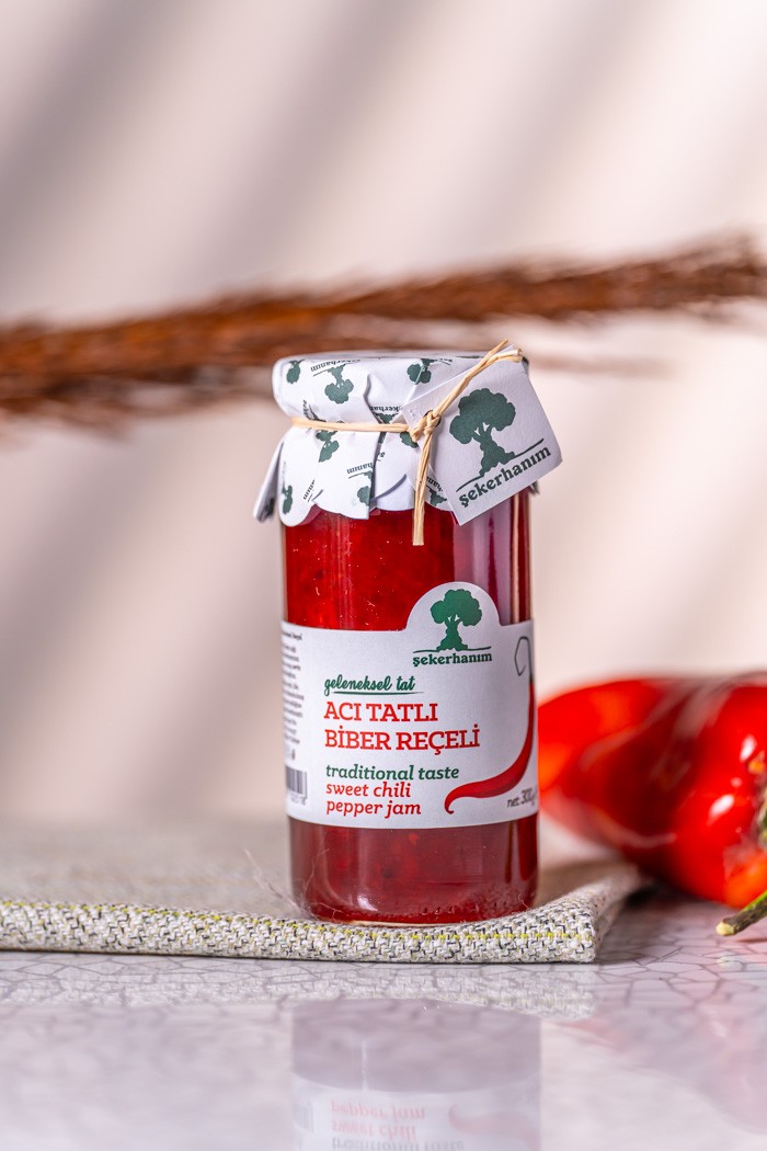 Hot Sweet Pepper Jam 300 gr