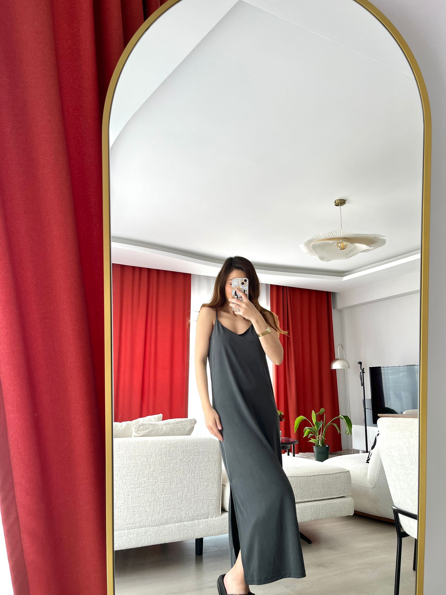 Modal Askılı Elbise