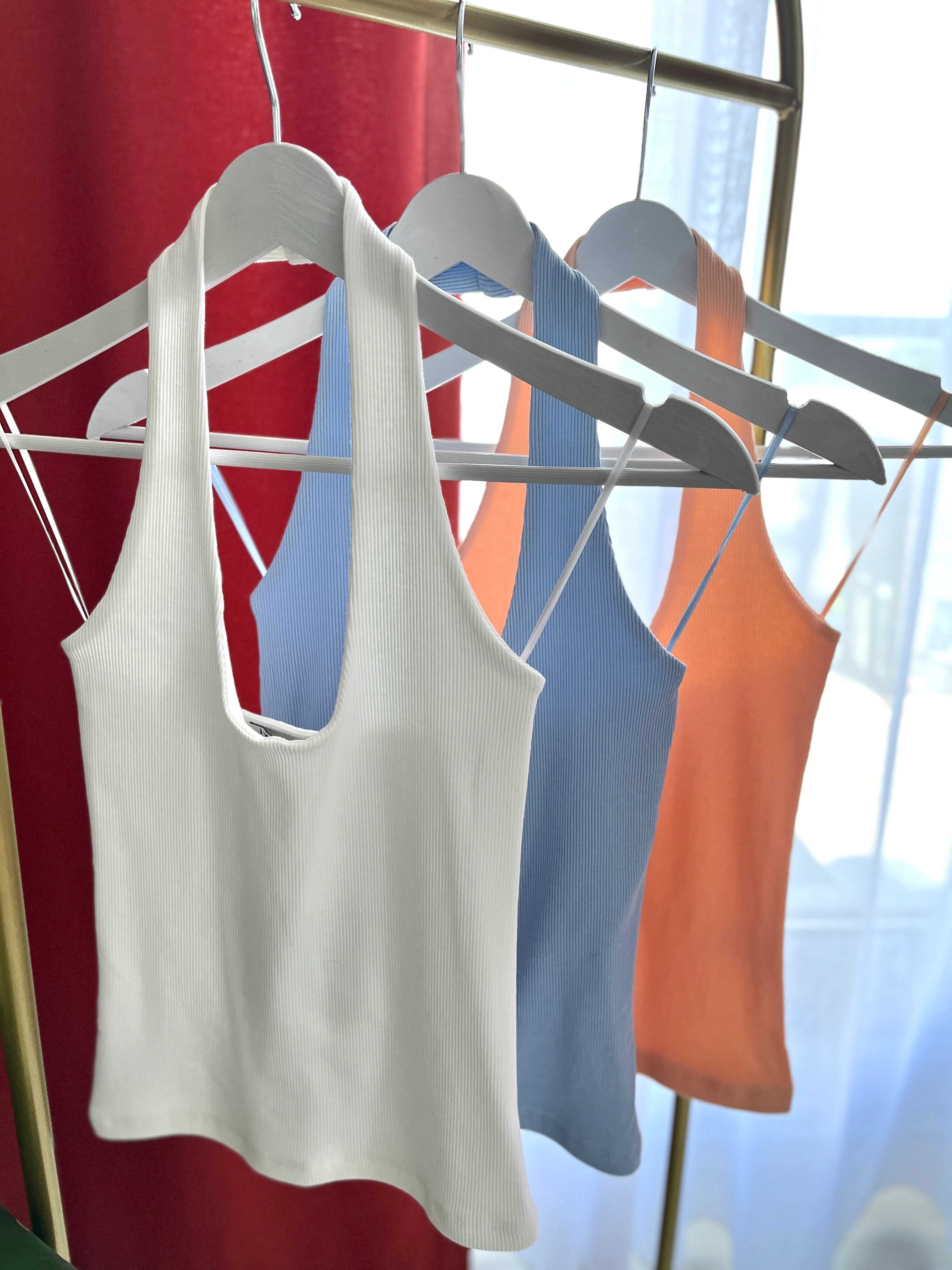 Boyundan Geçmeli Bluz