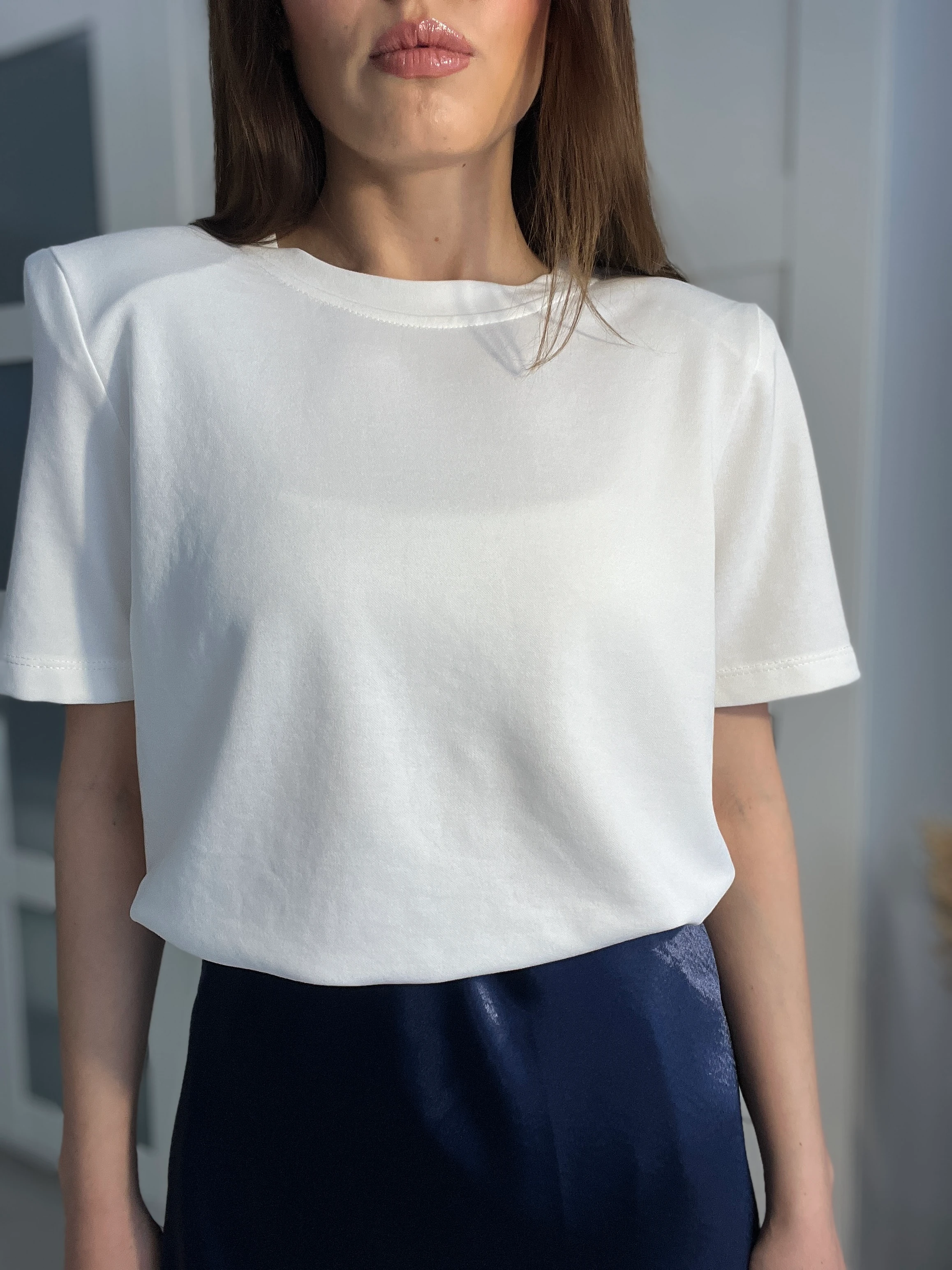 Oysho Vatkalı Kısa Kollu Tişört