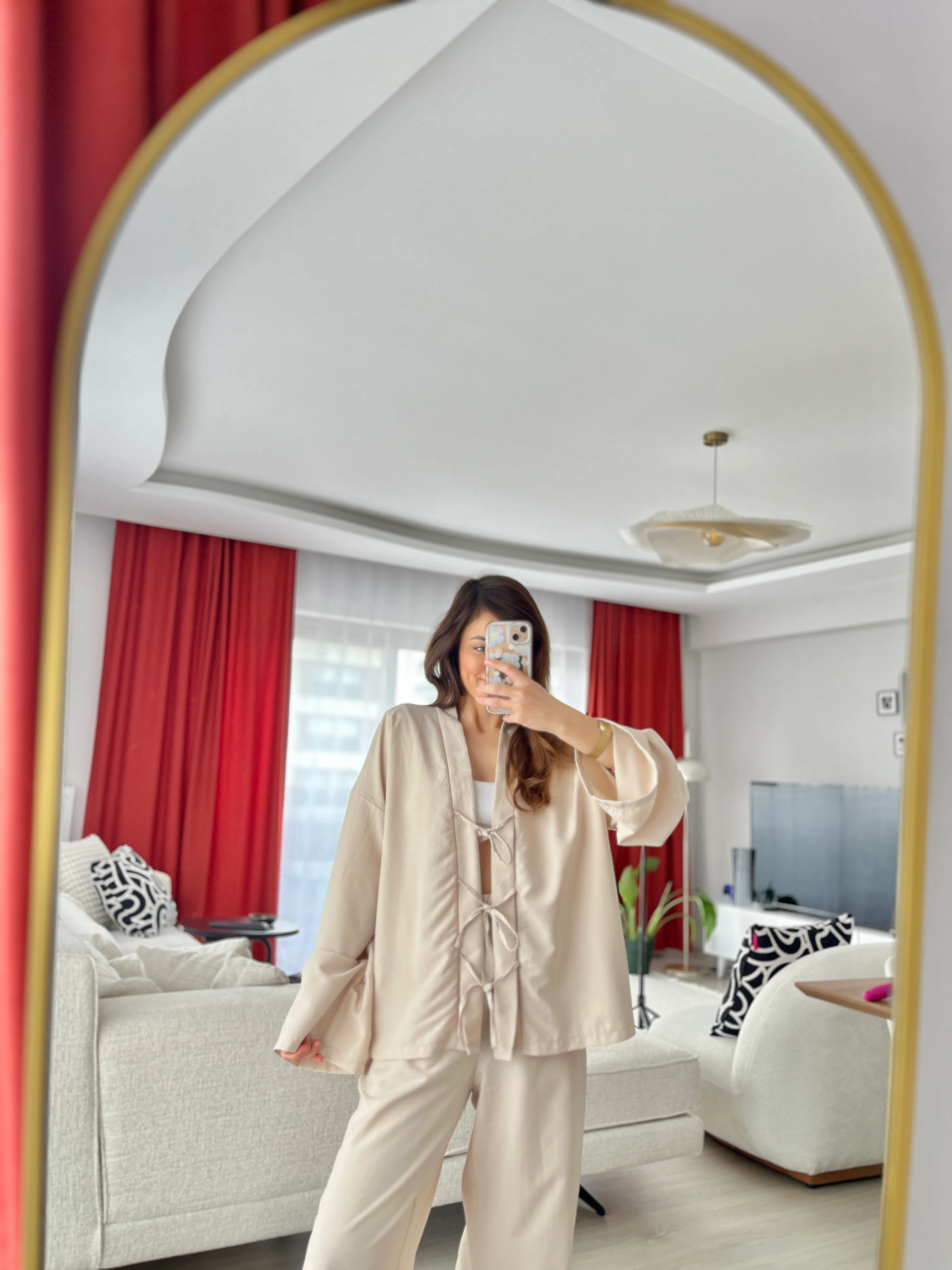 Premium Alt-Üst Takım - Taş Rengi