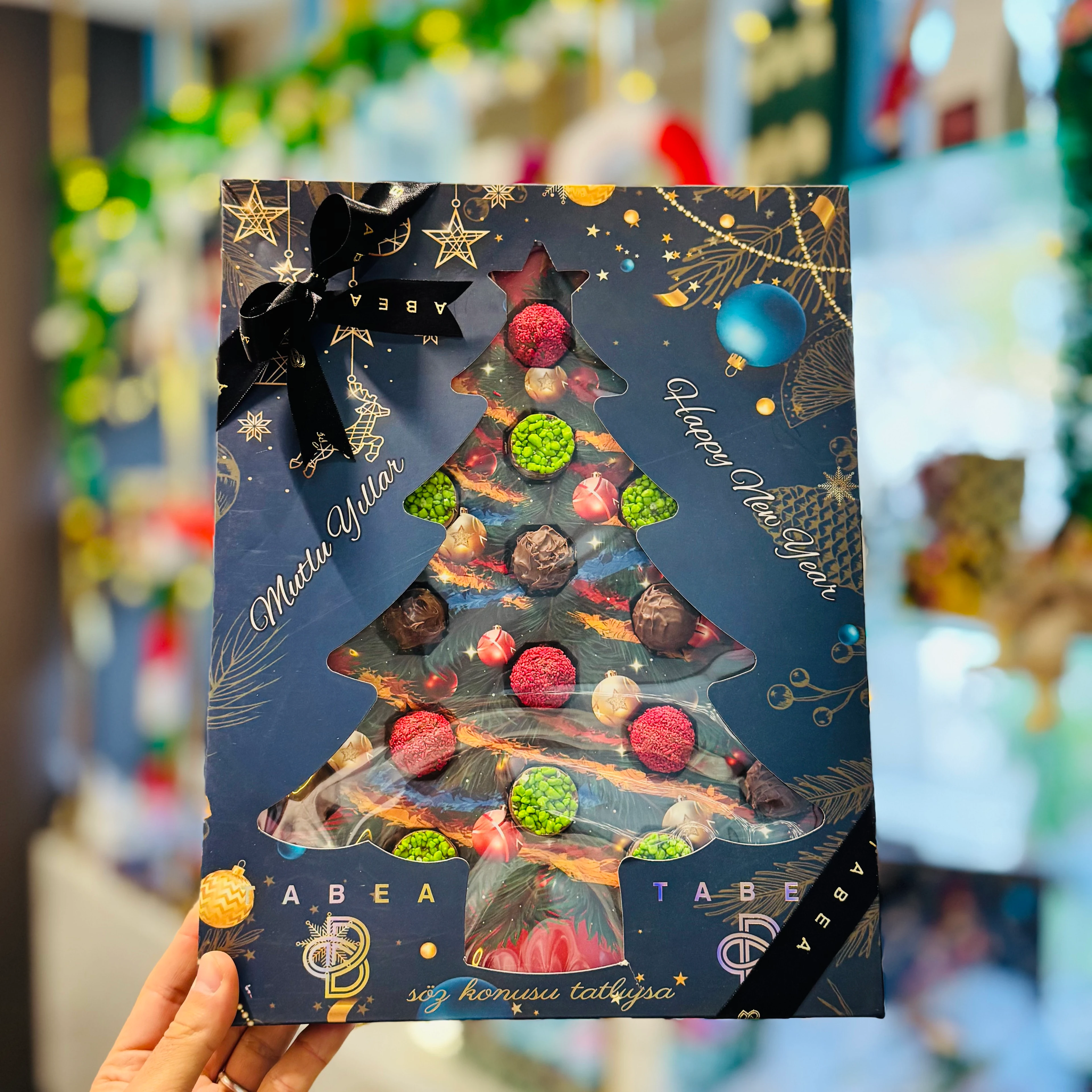 Yılbaşı Özel Çam Kutu