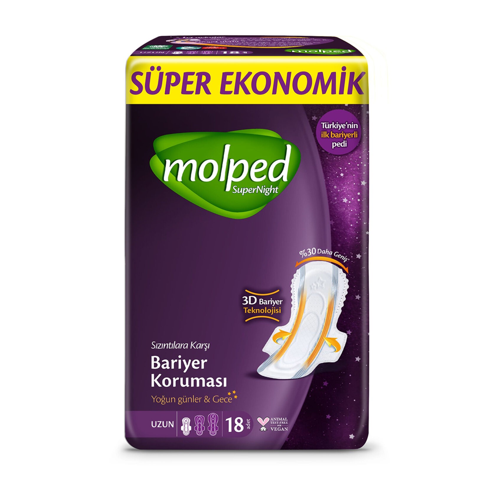 Molped Supernight 18 Li Uzun