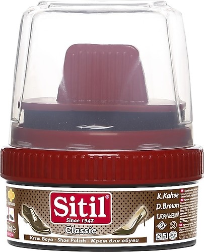 Sitil Sitil Classic Krem Boya Koyu Kahverengi 50 ml 12 Adet