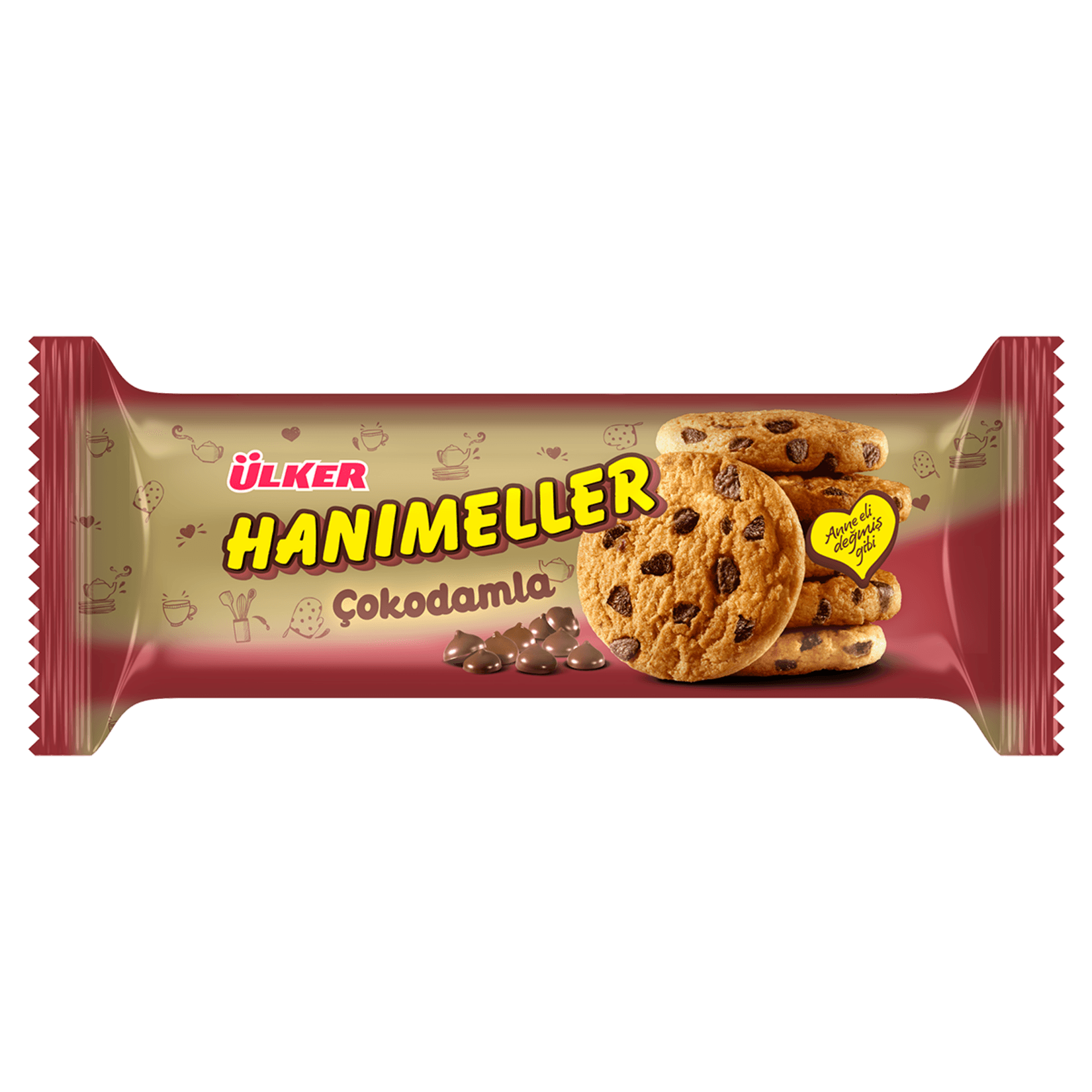 Ülker Hanımeller Çokodamla Bisküvi 82 gr