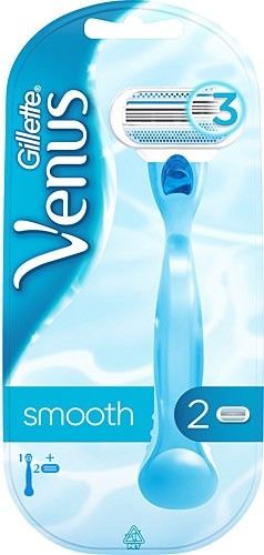 Gillette Venus Smooth 2'li Yedek Tıraş Bıçağı