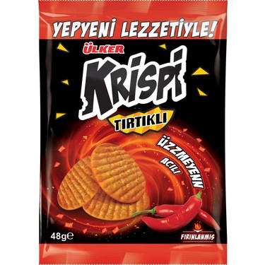 Ülker Krispi Tırtıklı Kraker 48 Gr (Acılı) *20