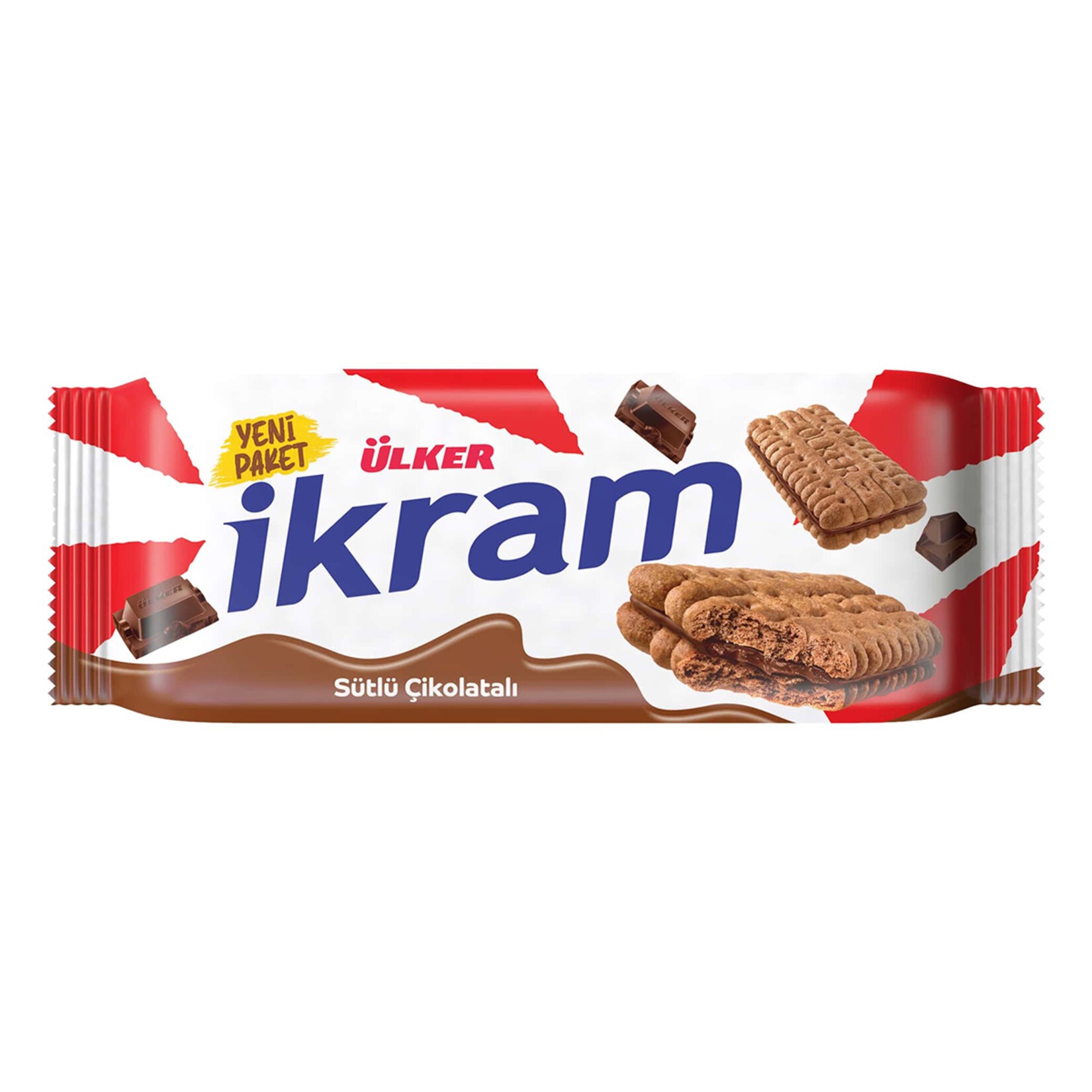 Ülker İkram Çikolatalı Bisküvi 84 gr