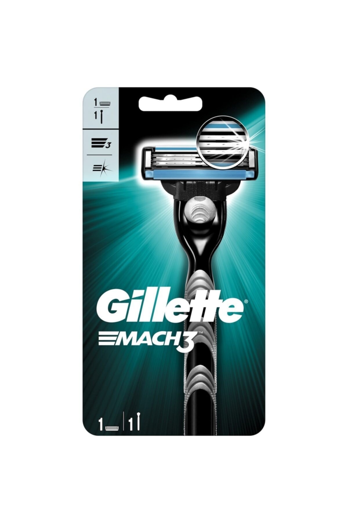 Gillette Mach 3 Traş Makinası 1 Up*6*6