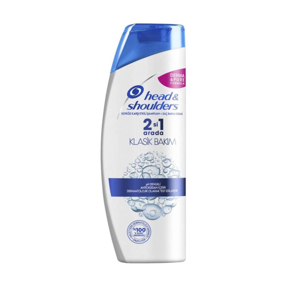 Head & Shoulders Klasik Bakım 2'si 1 Arada Kepeğe Karşı Şampuan 350 ml