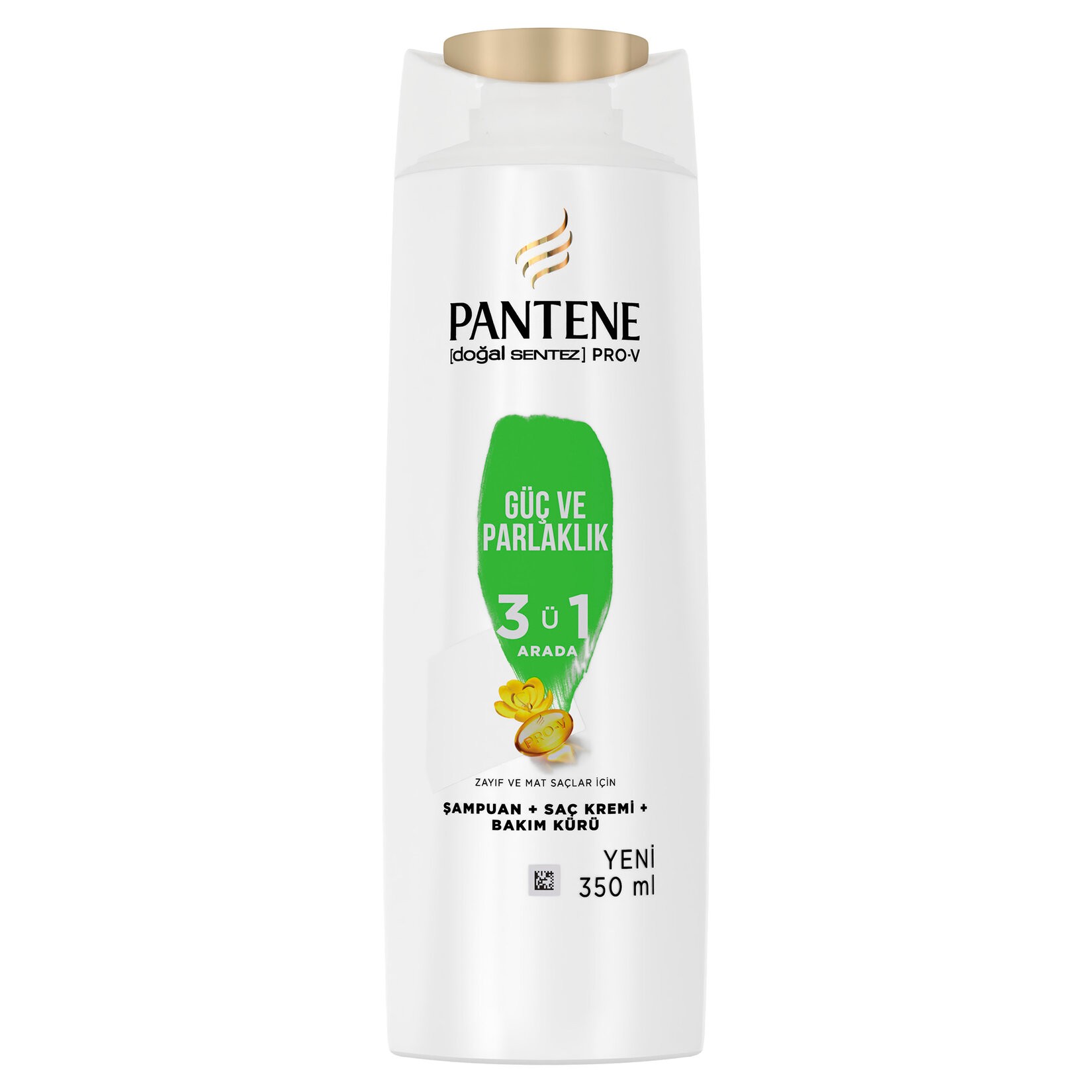 Pantene Şampuan 350 Ml Güç Ve Parlaklık