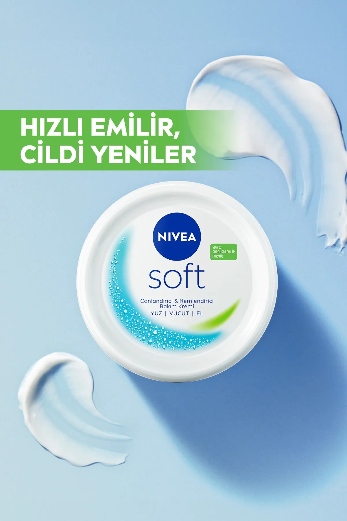 NIVEA Soft Nemlendirici Bakım Kremi 200ml