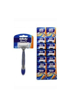 Gillette Blue3 Kartela 10'lu Tıraş Bıçağı