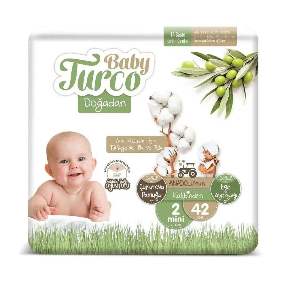 Baby Turco Çocuk Bezi Eko Paket No:2 42 Li*5