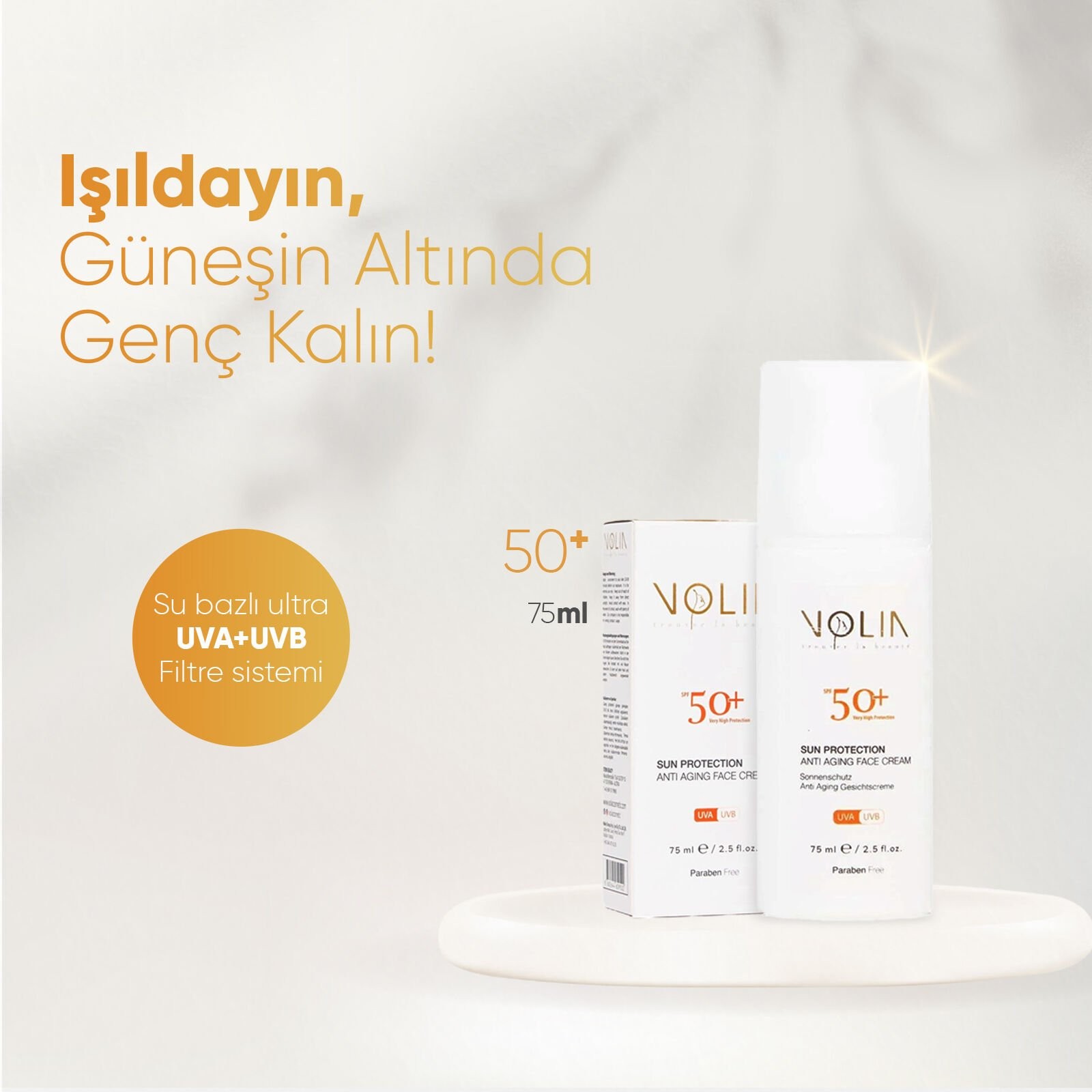 Volia Sonnenschutz Anti-Aging Gesichtscreme
