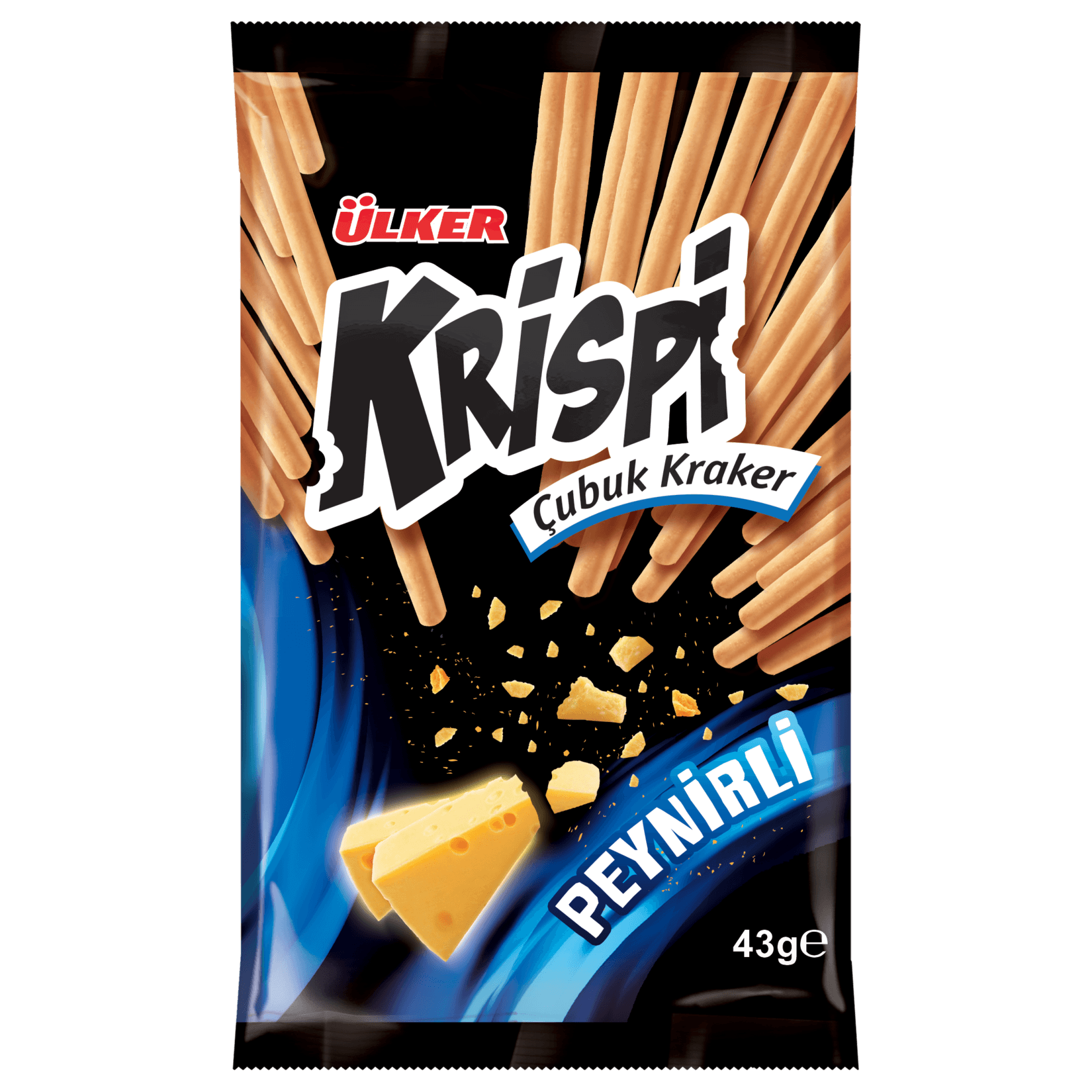 Ülker Krispi 43 gr Peynirli Çubuk Kraker