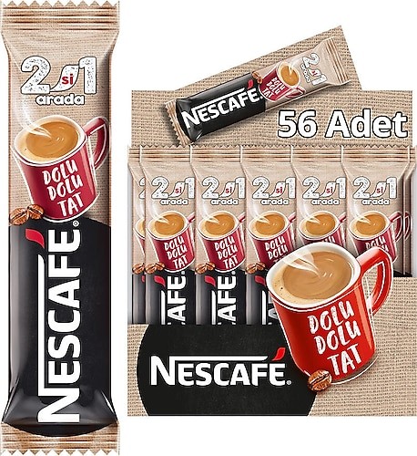 Nescafe 2'si 1 Arada 56x10 gr