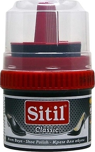 Sitil Krem Ayakkabı Boyası Siyah 50 ml