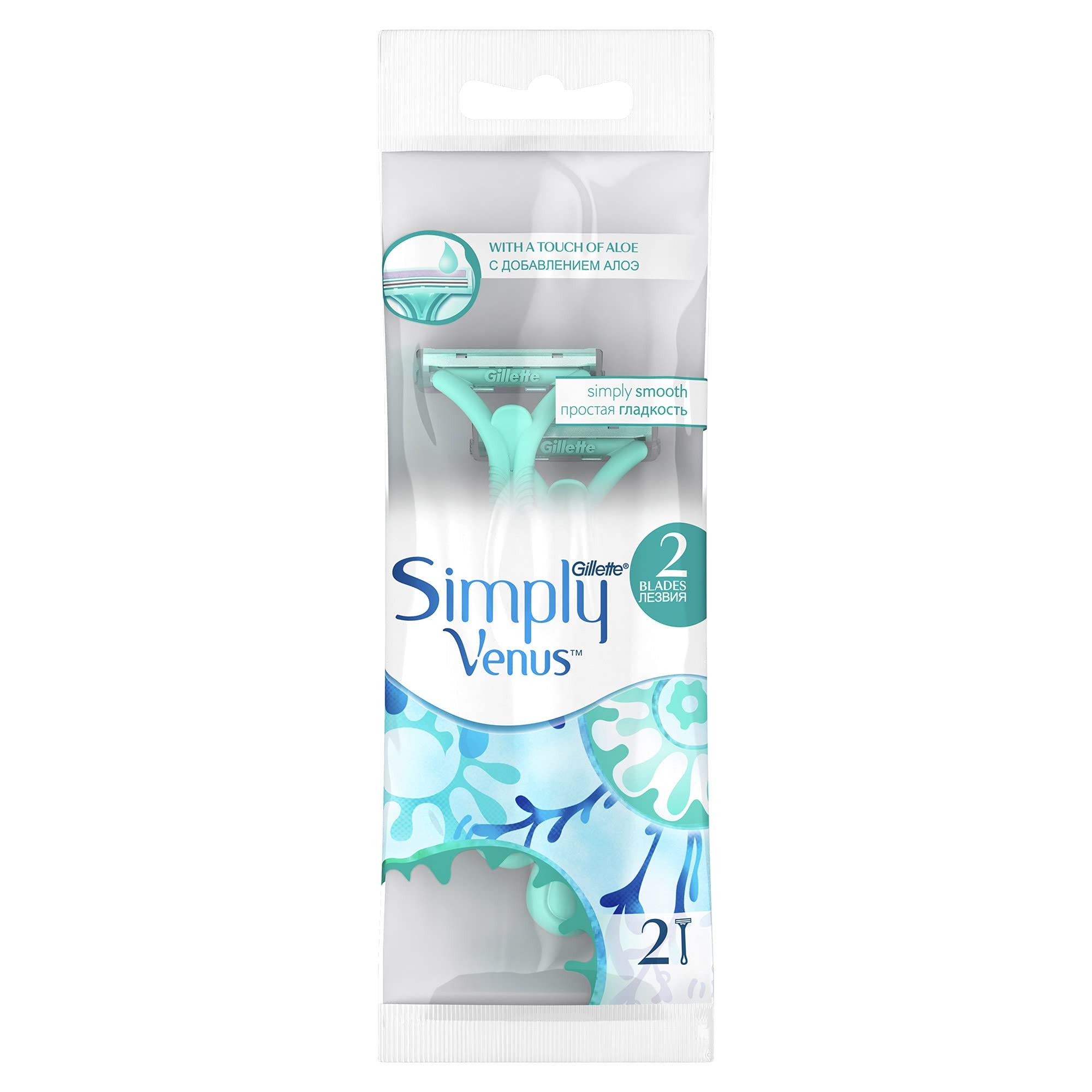 Gillette Simply Venus 2 Kullan-At 2'li Tıraş Bıçağı