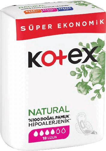 Kotex Ultra Hijyenik Ped Ekonomik Uzun 18'li