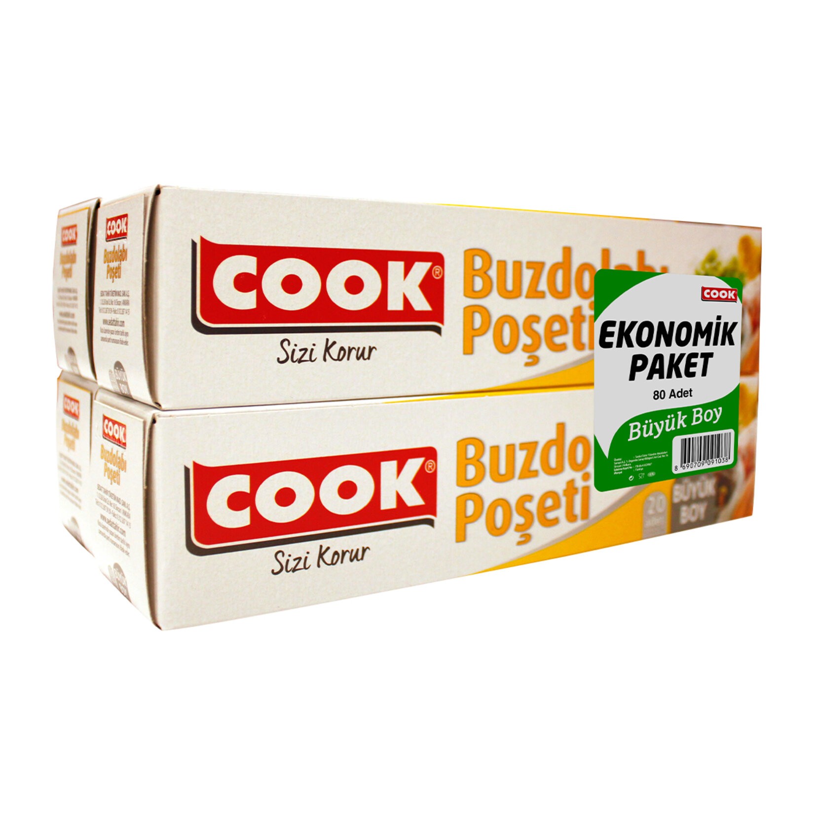 Cook Buzdolabı Poşeti Büyük*48