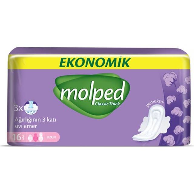 Molped Kanatlı Uzun 16 Lı Eco