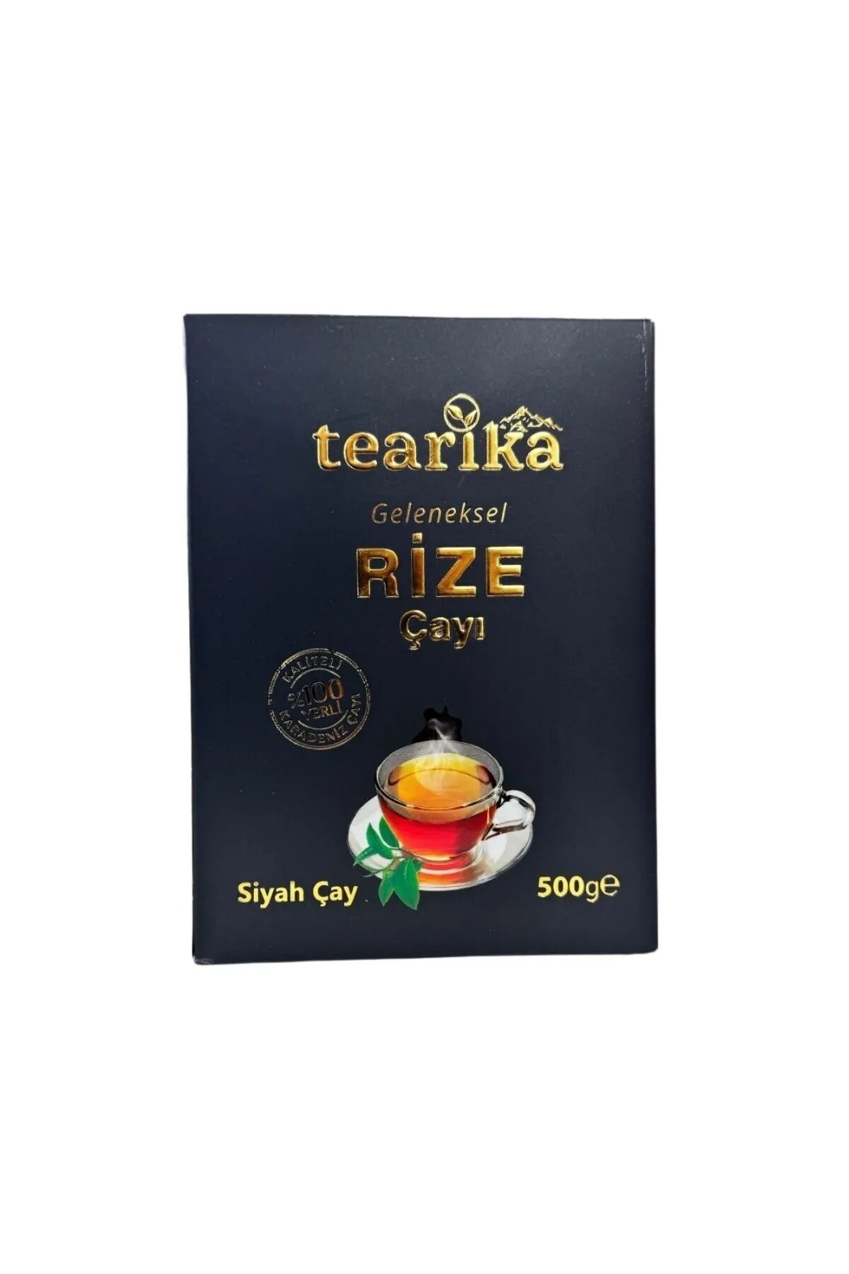 Tearika Geleneksel Rize Çayı 500 Gr – Mayıs Hasadı Doğal Siyah Çay