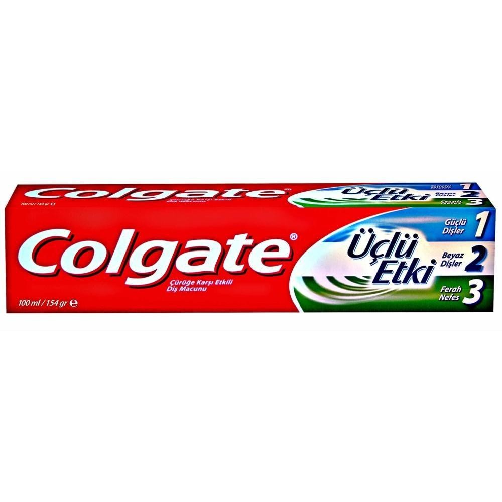Colgate Diş Macunu - Üçlü Etki 100 Ml
