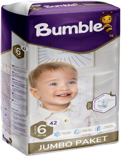 Bumble 6 Numara XLarge 42'li Bebek Bezi