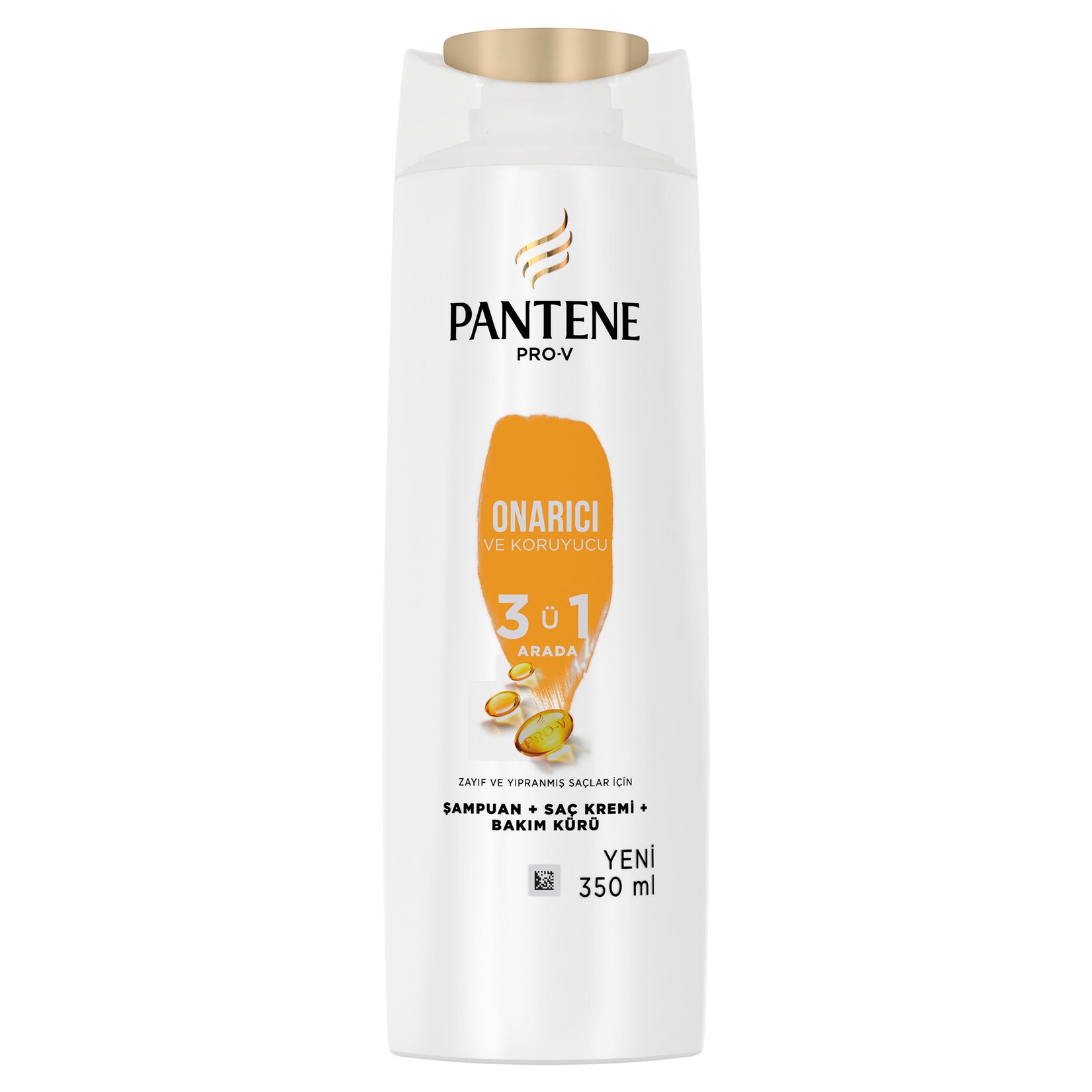 Pantene Şampuan 350 Ml 3 İn 1 Onarıcı Koruyucu*6