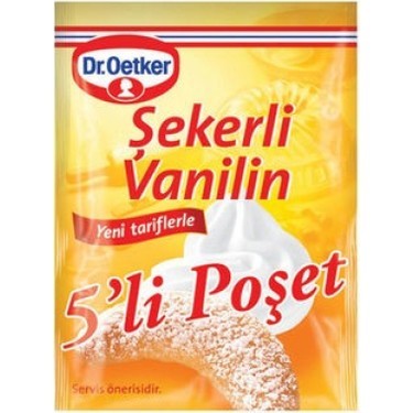 Dr. Oetker Şekerli Vanilin 5'li Poşet