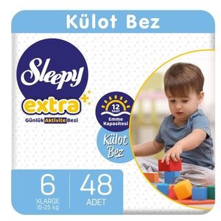 Sleepy Çocuk Bezi 3lü Ekstra No:6 15-25 48 Lı*2