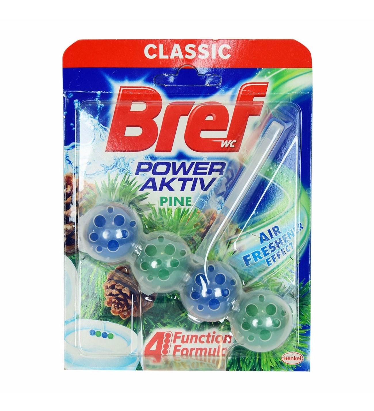 Wc Power Aktiv Çam Kokulu Klozet Temizlik Koku Giderici 4lü Top 4 İşlevli Formül 50 Gr